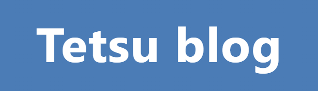Tetsu blog